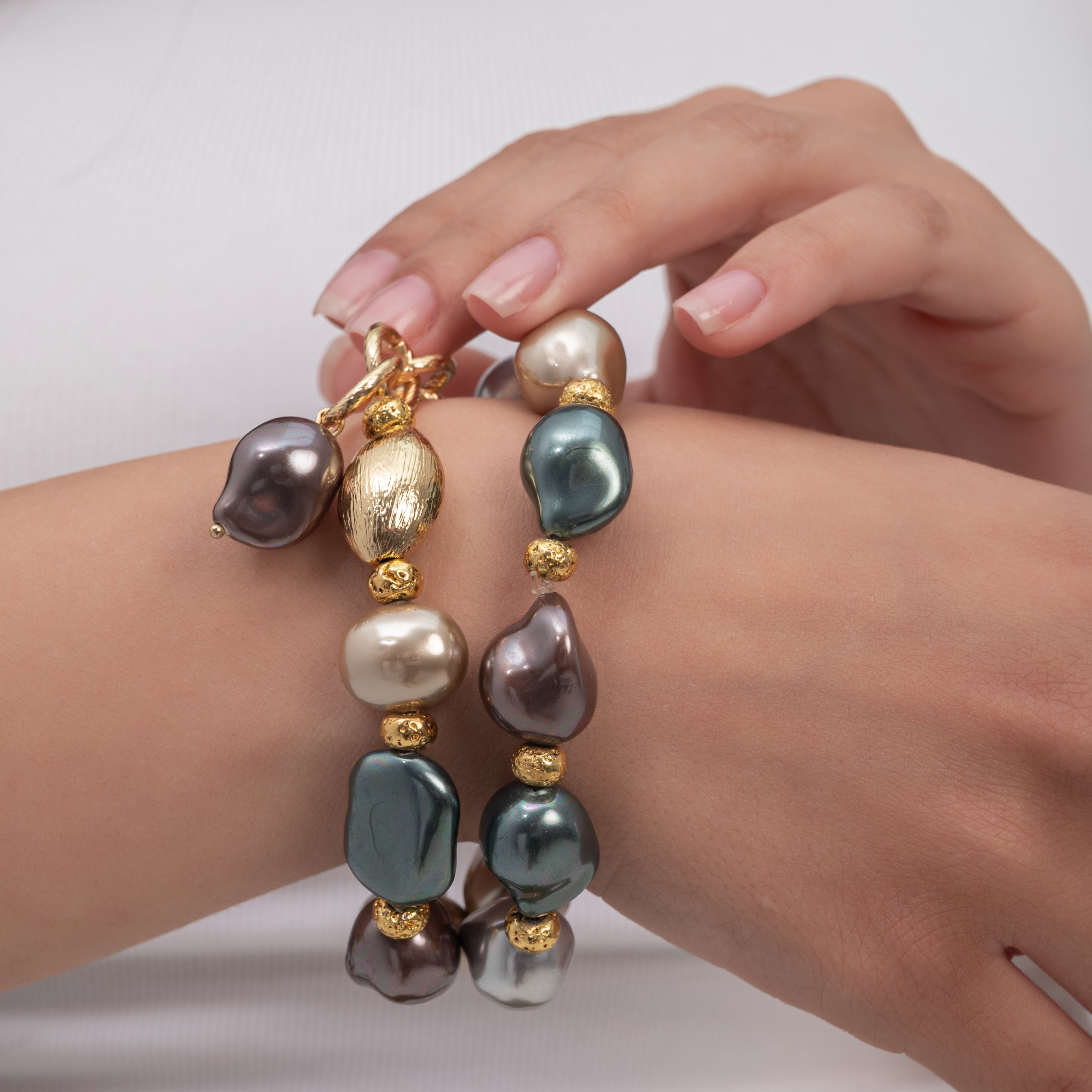 midnight pearl bracelet