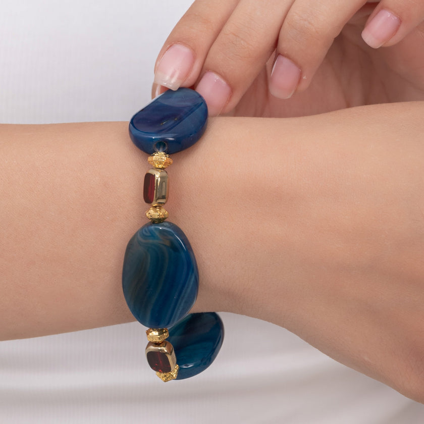 navy bracelet
